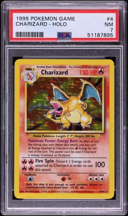 pokemon charizard holographic card value - (11/108) - XY Evolutions Captured in a crystal Charizard Holo - EX Power