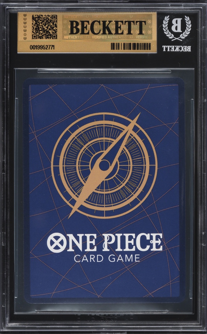 2022 One Piece Promo Premium Collection 25th Manga Alt Art Monkey D. Luffy #P-001 BGS 10