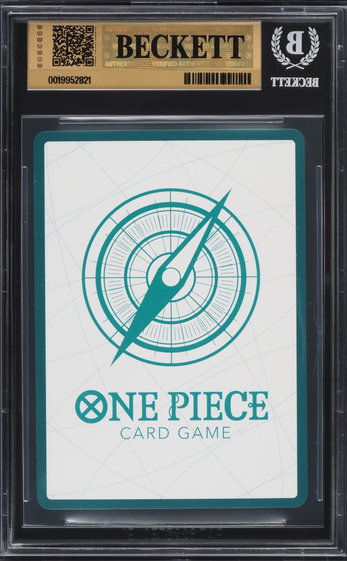 2025 One Piece The Best Premium Booster Vol. 2 Foil Don!! Monkey D. Luffy #NNO BGS 9.5 GEM MINT