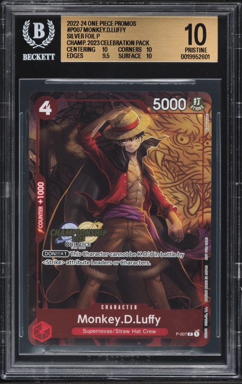 2022 One Piece Promo Convention Exclusive Foil Monkey D. Luffy #P