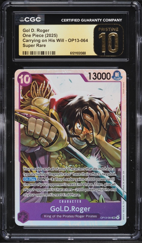 2024 One Piece Japanese Emperors In The New World Gol D. Roger