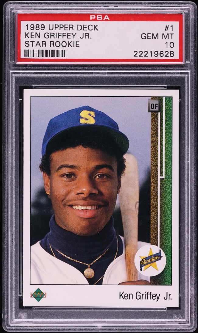 1989 Upper Deck Ken Griffey Jr. ROOKIE #1 PSA 10 GEM MINT