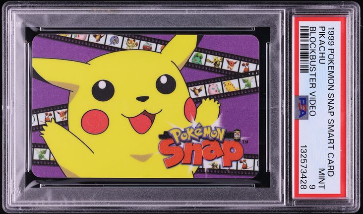 pokemon snap pikachu card 1999 Japanese CoroCoro Comic Promo Best Photo #25 PSA AUTH on Fanatics Collect Included in an acrylic case for lasting preservation and featuring a striking image of the captivating character Another one of my favorite