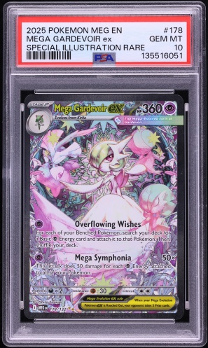 2025 Pokemon Japanese Mega Symphonia SAR Mega Gardevoir ex #87 PSA