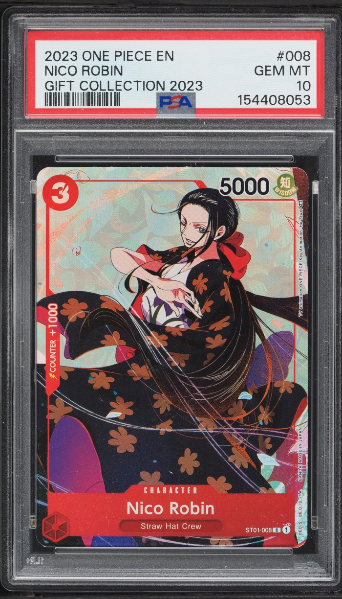 2023 One Piece Gift Collection '23 Alt Art Nico Robin #ST01-008 PSA 10 GEM MINT