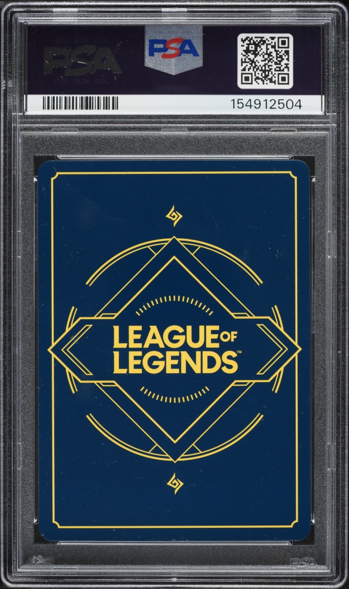 2026 Riftbound League Of Legends Spiritforged Signature Overnumber Bard #228* PSA 10 GEM MINT