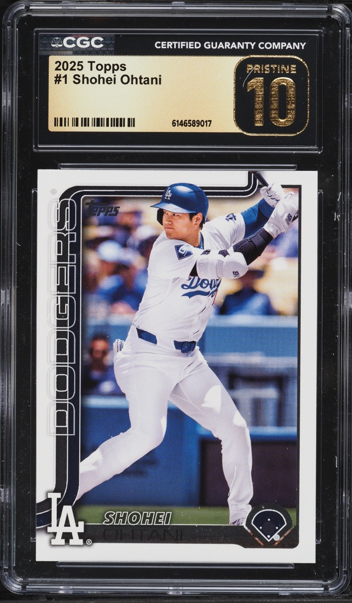 2025 Topps Shohei Ohtani #1 CGC 10 PRISTINE