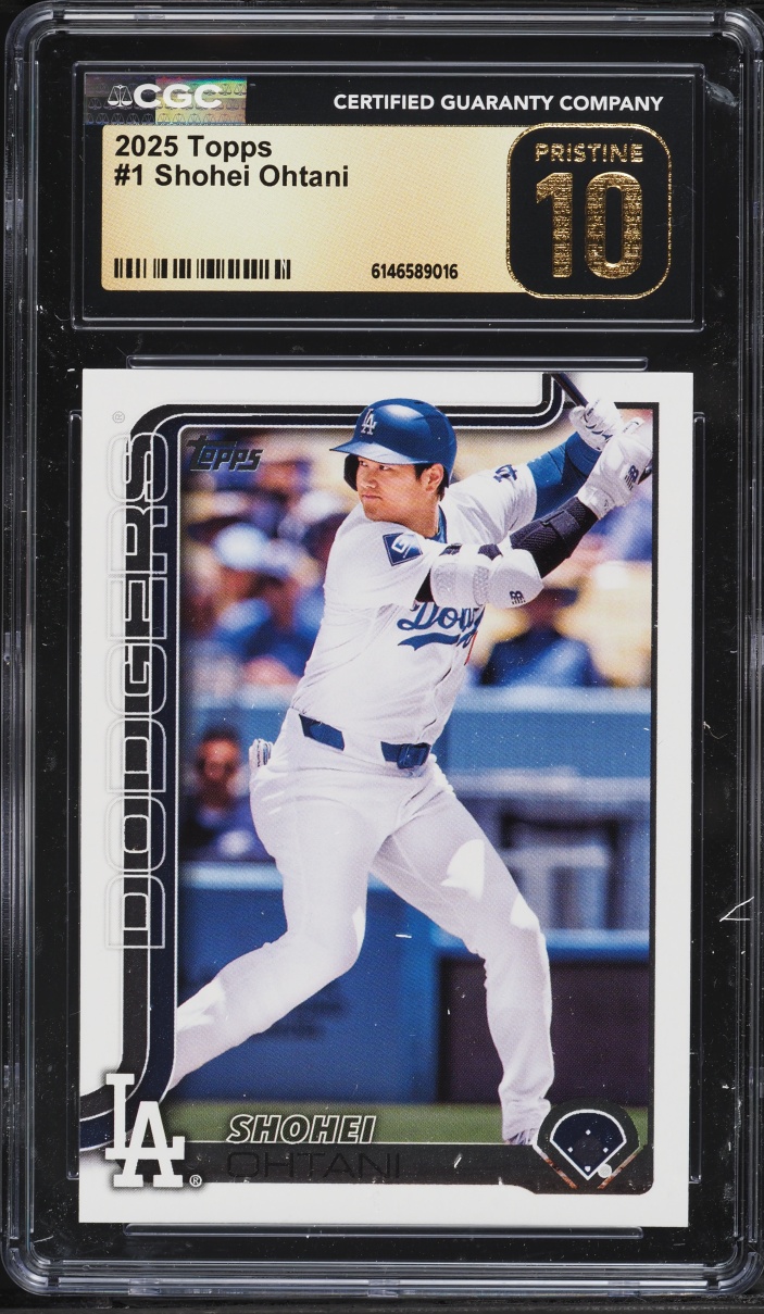 2025 Topps Shohei Ohtani #1 CGC 10 PRISTINE