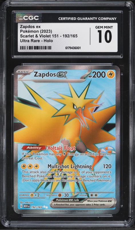 mega zapdos ex pokemon card : r/PokemonCardValue favorite character Pokemon Zapdos EX 202/165 Full
