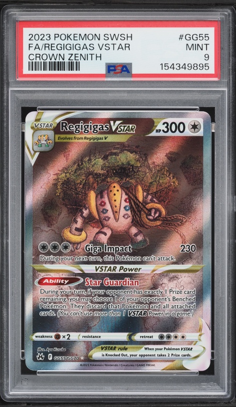regigigas vstar pokemon card price - GG55/GG70 - Crown Zenith - Galarian Gallery [Colorless] Regigigas VSTAR - #233 RaukCard