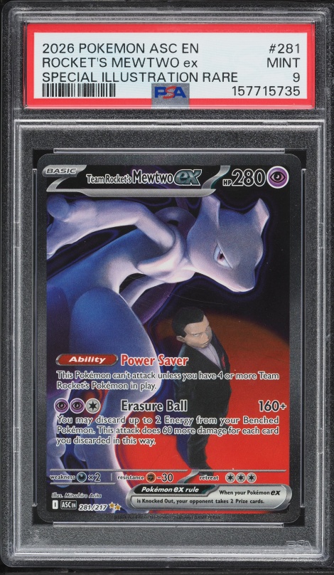 pokemon mewtwo mega card MEGA M Mewtwo X EX Black Foil Fan Art Display Card Hp753 NM/M