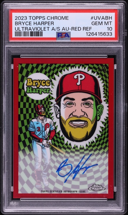 2023 Topps Japan Edition Strength In Numbers Red Bryce Harper /5