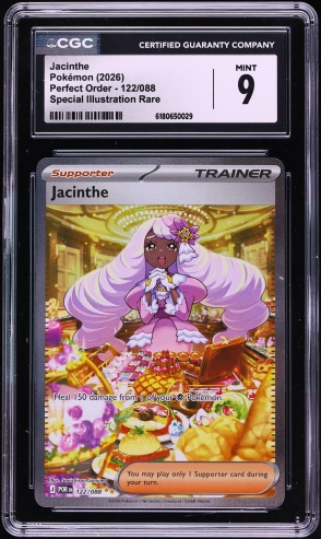 2026 Pokemon Japanese Mega Nihil Zero SAR Jacinthe #116 CGC 10 GEM