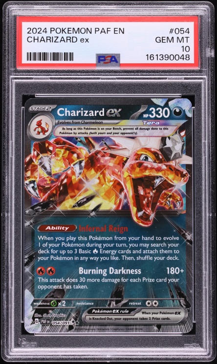 2024 Pokemon Scarlet & Violet Paldean Fates SIR Charizard EX #234
