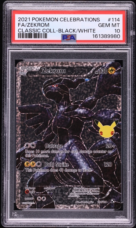 2021 Pokemon Japanese 25th Anniversary Promo Full Art Zekrom #21