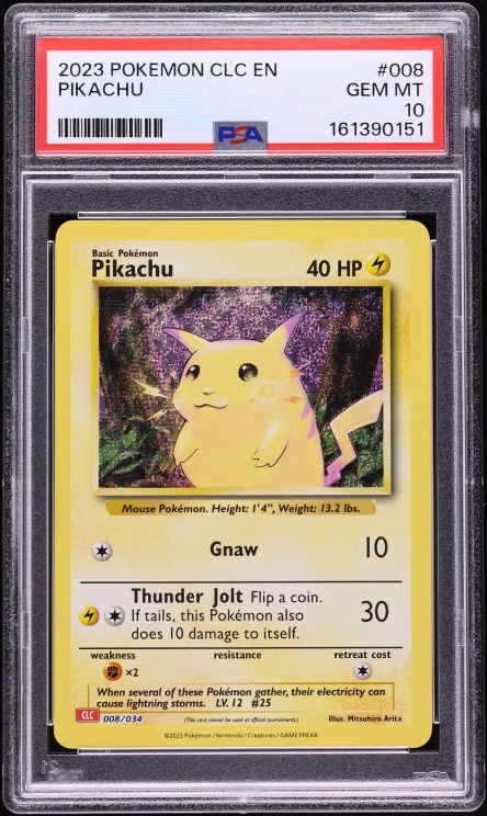 2023 Pokemon Japanese SV Promo Gym Event Campaign Pikachu #120 PSA