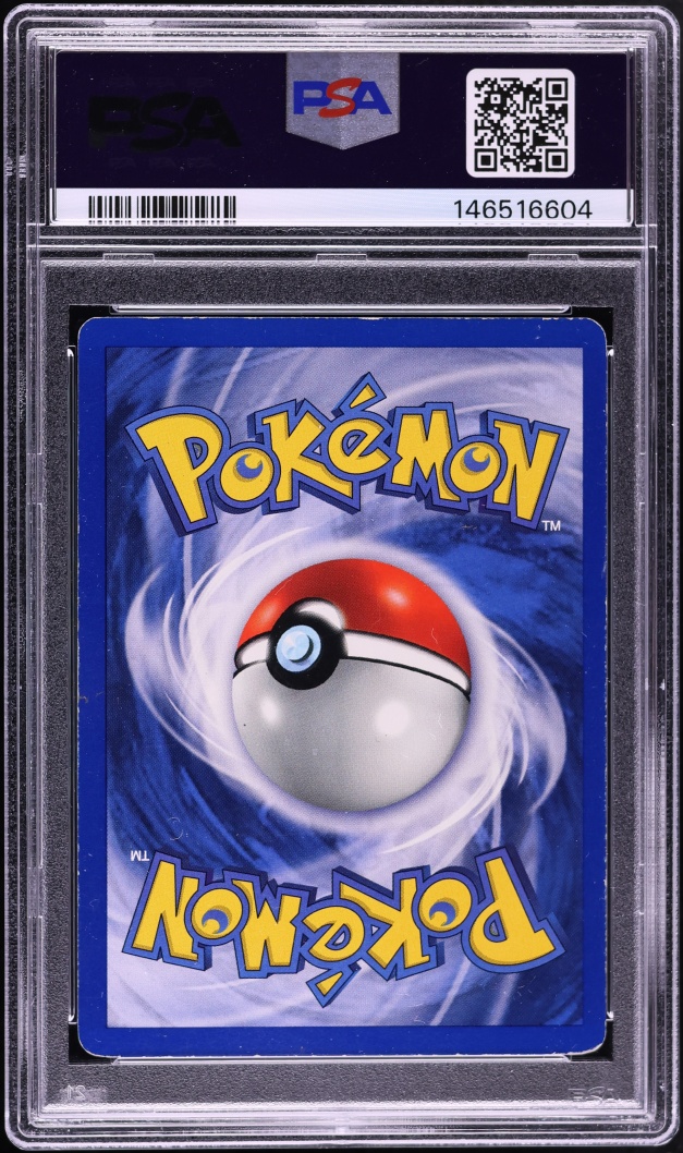 1999 Pokemon Base Set Shadowless Holo Mewtwo #10 PSA 5 EX