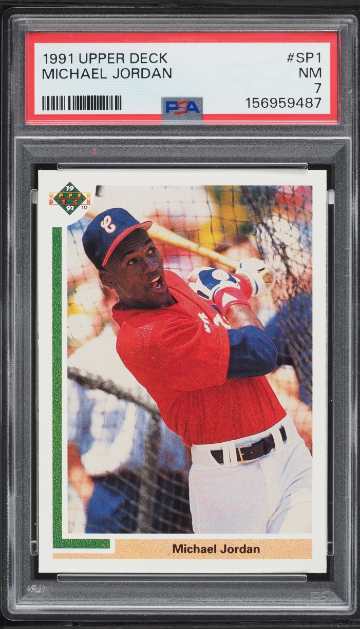 1991 Upper Deck Michael Jordan ROOKIE #SP1 PSA 7 NRMT