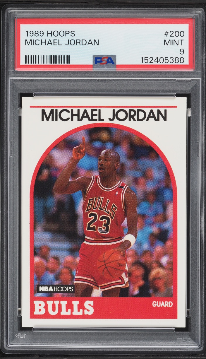 1989 Hoops Michael Jordan #200 PSA 9 MINT