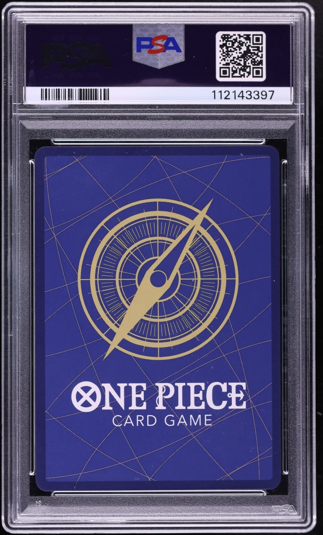 2022 One Piece Japanese Romance Dawn SEC Manga Art Shanks #OP01-120 PSA 10 GEM MINT