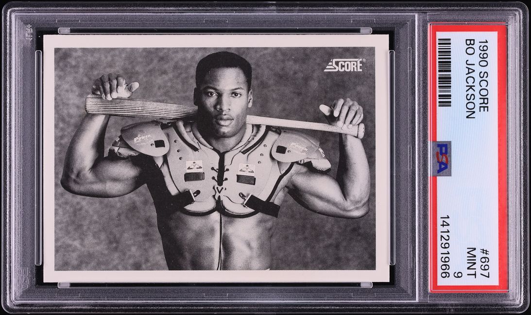1990 Score Bo Jackson #697 PSA 9 MINT