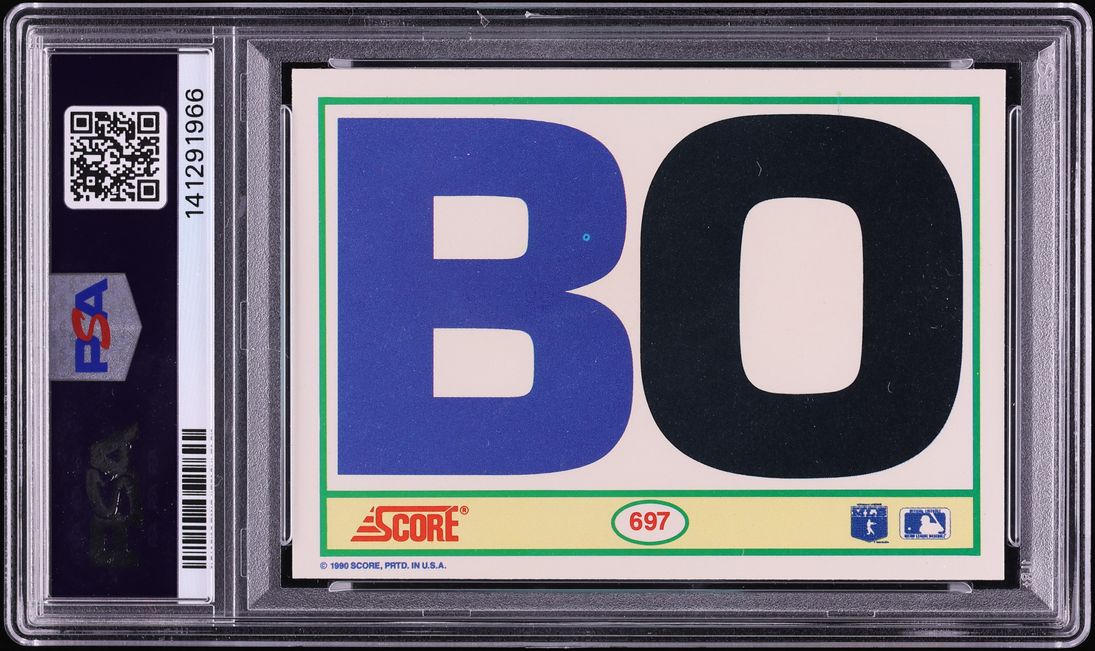 1990 Score Bo Jackson #697 PSA 9 MINT