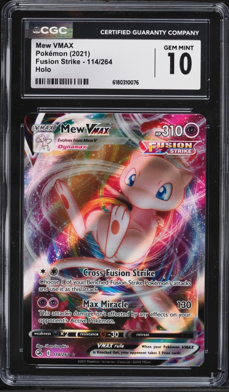 mew vmax pokemon cards TCG: League Battle Deck – Video Game Trader LLC Celebrate the legacy of your favorite tabletop game with this Mew VMAX 2022 Pokemon Lost Origin Trainer Gallery Holo #TG30 PSA Authenticated 10 Card Mew VMAX | Fusion Strike