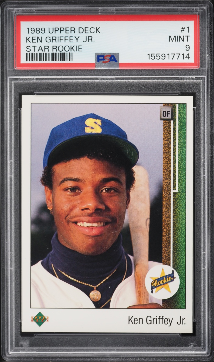1989 Upper Deck Ken Griffey Jr. ROOKIE #1 PSA 9 MINT
