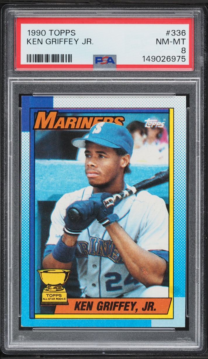1990 Topps Ken Griffey Jr. #336 PSA 8 NM-MT