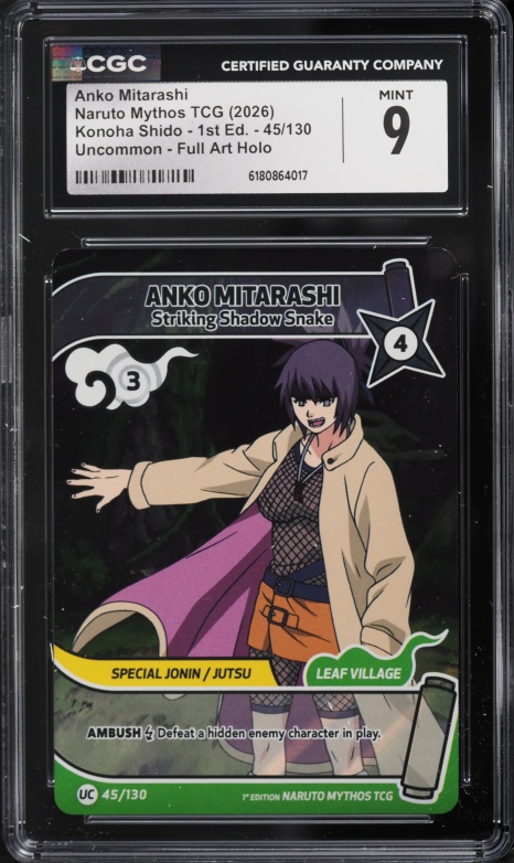 2012 Naruto CCG Series 26: Avenger's Wrath Organized Play Anko