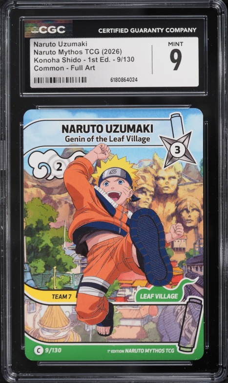2025 Naruto Kayou Us Exclusive Naruto Uzumaki /99 #004 PSA 10 GEM