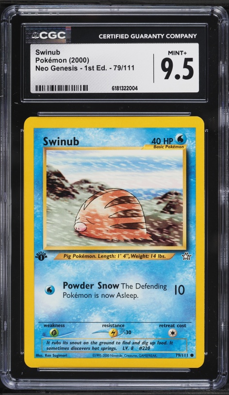 swinub pokemon card value Battle Partners Swinub (Legends Awakened 123) -