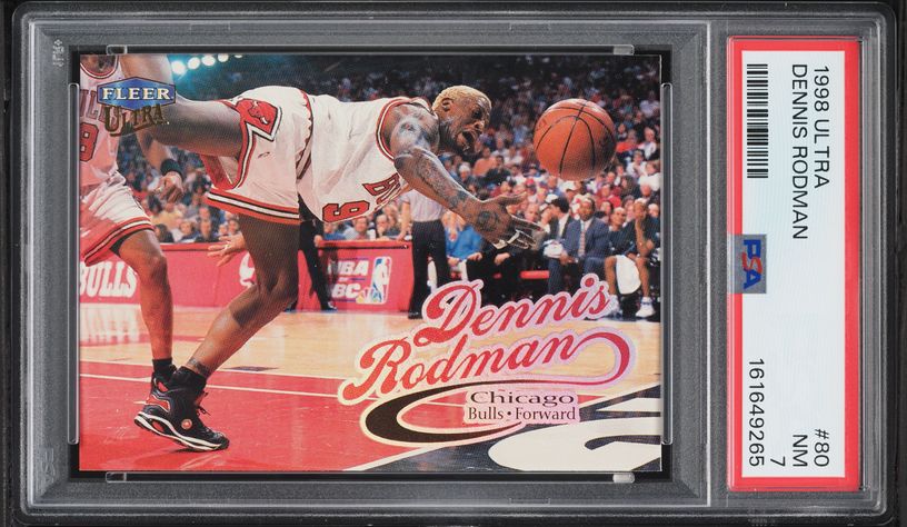 1998 Metal Universe Precious Metal Gems PMG Dennis Rodman /50 #16