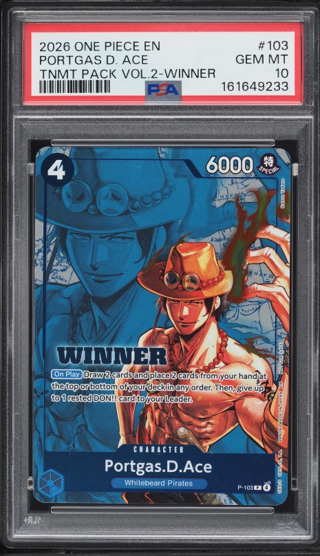 2024 One Piece Premium Booster The Best Manga Alt Art Portgas D