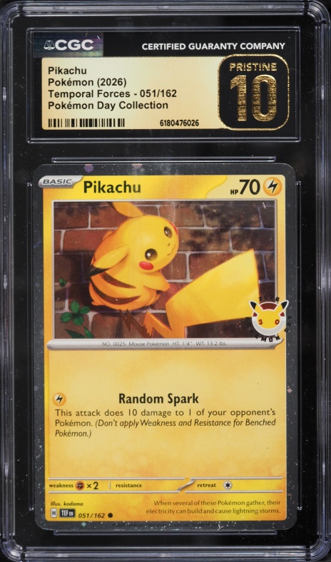 2025 Pokemon Chinese 151 C-Collection 151 AR Pikachu #173 PSA 10