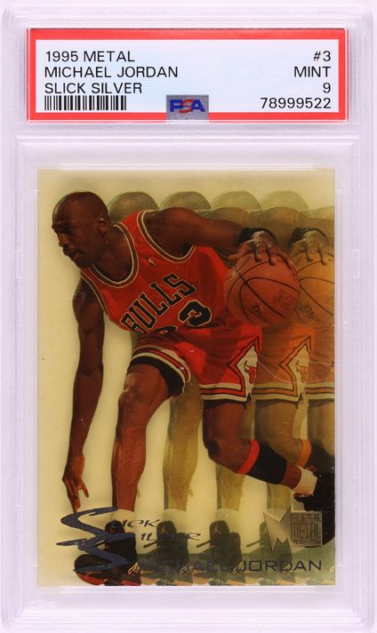 1995 SP Holoviews Michael Jordan #PC5 PSA 9 MINT on Fanatics Collect