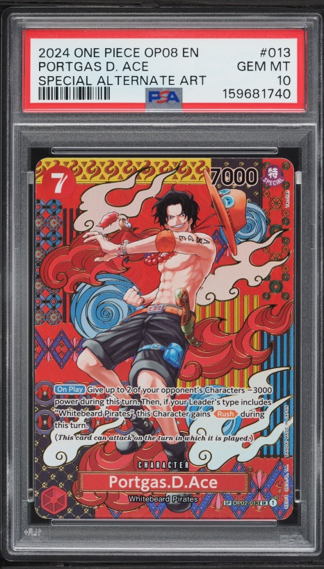2024 One Piece Japanese Premium Leaders Colle. Portgas D. Ace