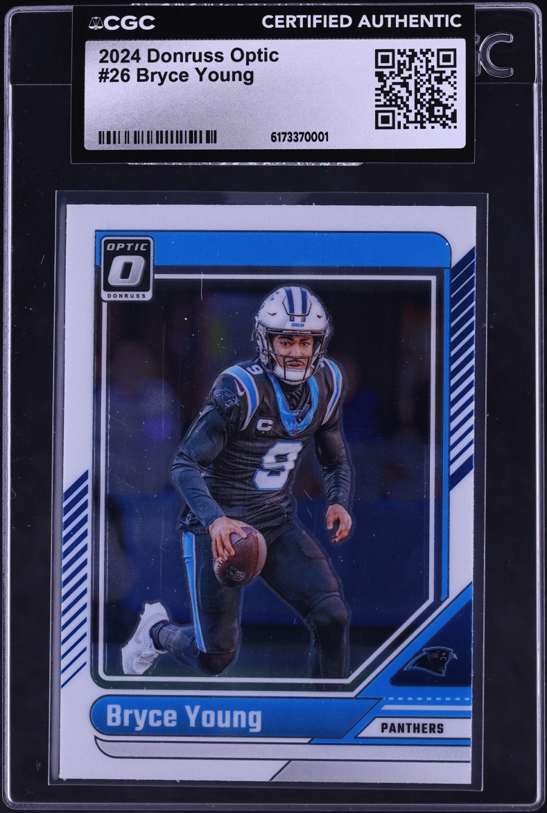 2024 Donruss Optic Bryce Young #26 CGC AUTH