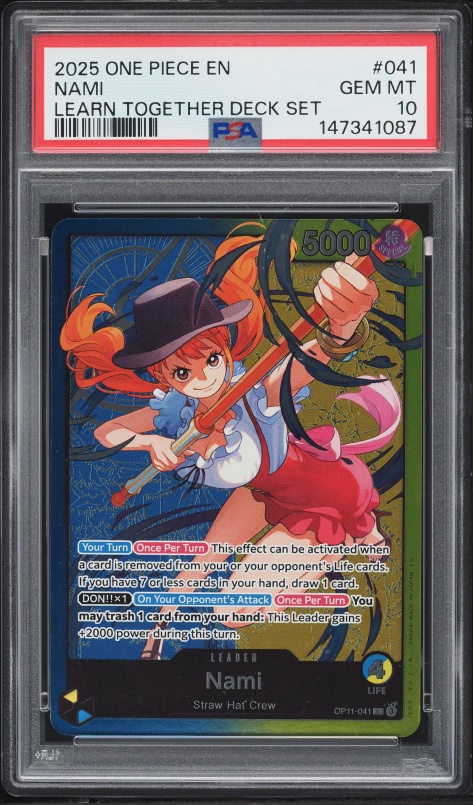 2025 One Piece Japanese Premium Booster Best Vol 2 Nami #PRB02-012