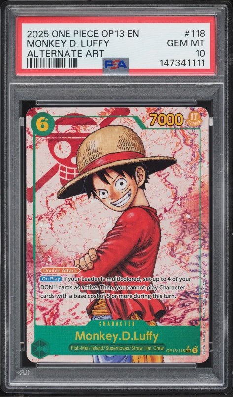 2025 One Piece 2nd Anniversary Set Leader Monkey D. Luffy #OP09
