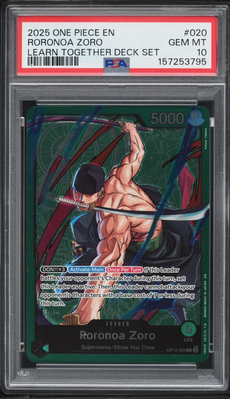 2022 One Piece Japanese Premium 25th Anniversary Roronoa Zoro
