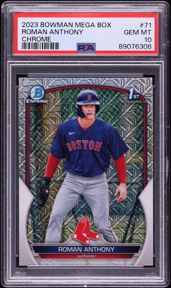 2023 Bowman Chrome Mega Box Roman Anthony PROSPECT #BCP-71 PSA 10 GEM MINT