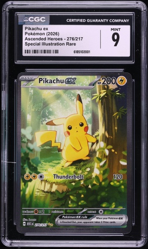 2024 Pokemon SV Surging Sparks Full Art Pikachu ex #219 PSA 10 GEM