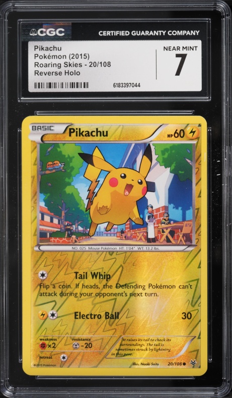 pikachu pokemon card 2015 McDonald's Promos Common Retreat cost 2015 Pokemon XY Roaring Skies