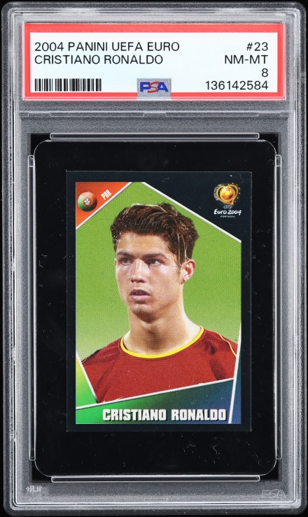 2004 SP Authentic Manchester United Red Cristiano Ronaldo /325 #37