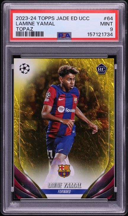 2023 Topps Merlin UEFA Renaissance Superfractor Lamine Yamal