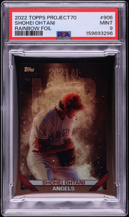 2021 Topps Project 70 By The Shoe Surgeon Rainbow Foil Shohei