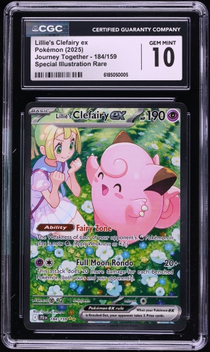 2025 Pokemon Scarlet & Violet Journey Together SIR Lillie's