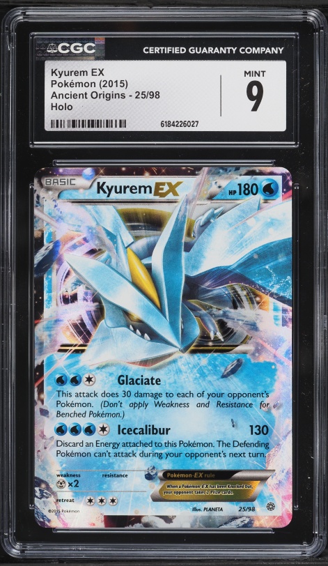 2025 Pokemon Japanese SV Black Bolt SAR Kyurem ex #168 PSA 10 GEM