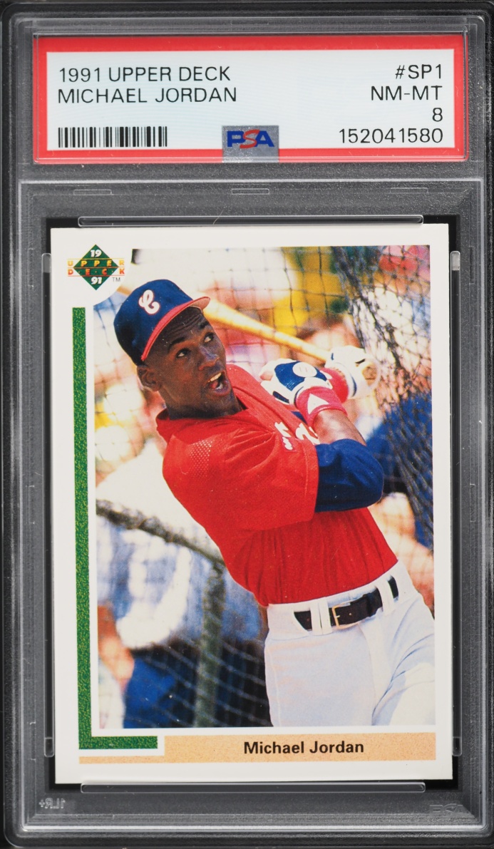 1991 Upper Deck Michael Jordan ROOKIE #SP1 PSA 8 NM-MT
